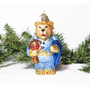 Bedtime Bear Retired Old World Christmas Ornament